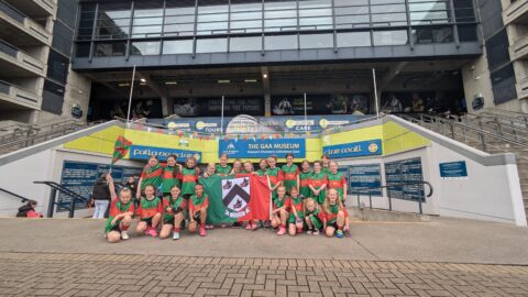 u10 girls Croke Park GO Games and new jersey sponsor